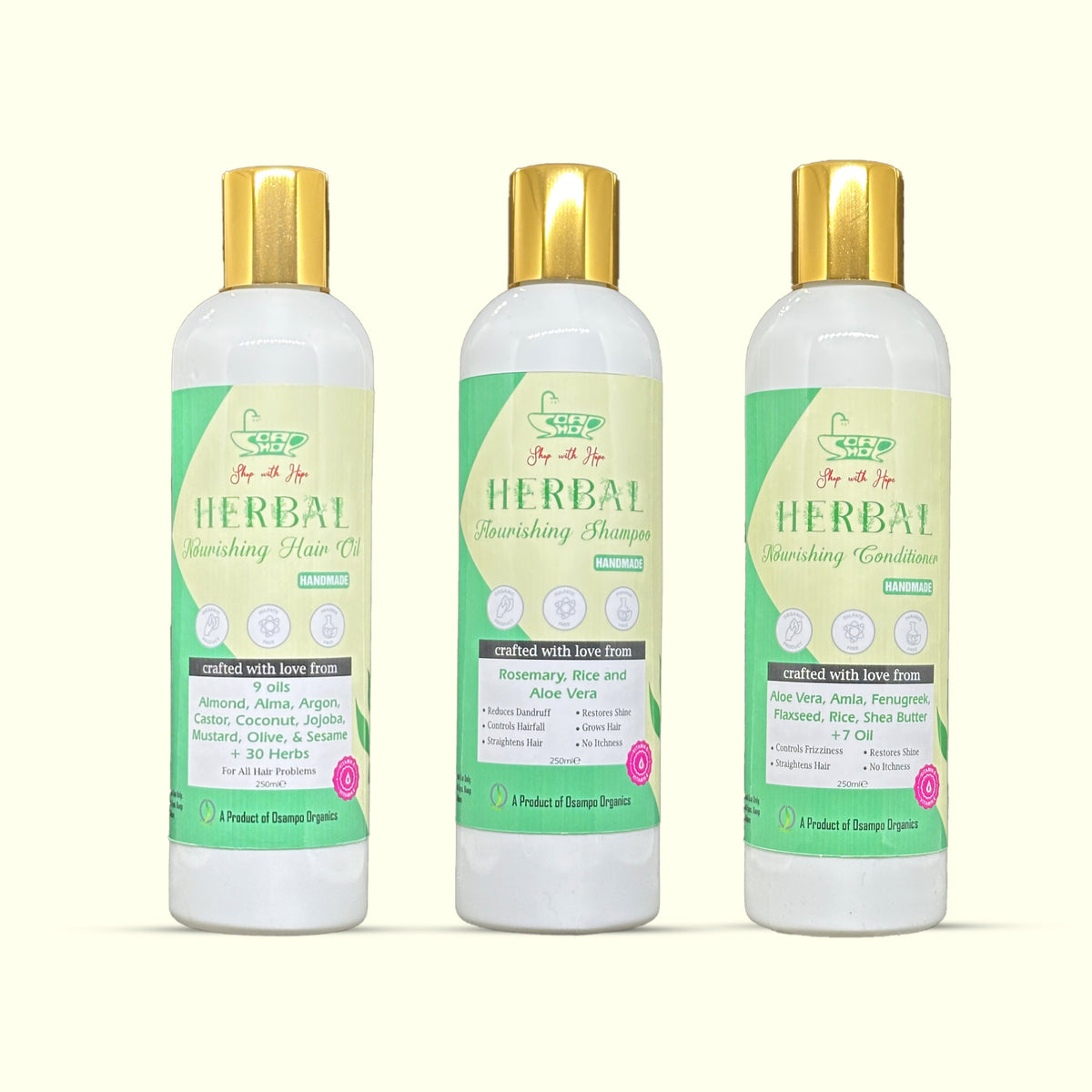 Rosemary+Rice Haircare Pack